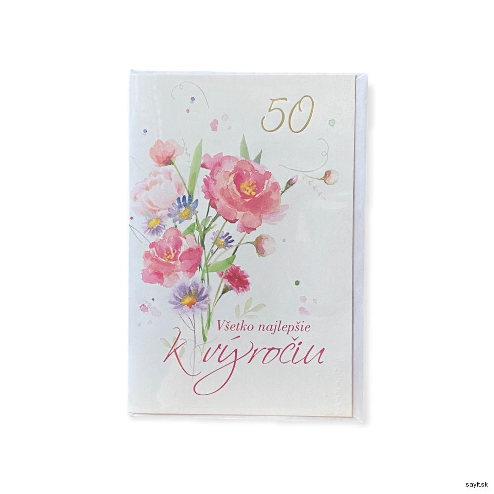 Blahoželanie k 50 narodeninám