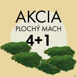 Akcia 4+1 plochý mach 2,5kg 