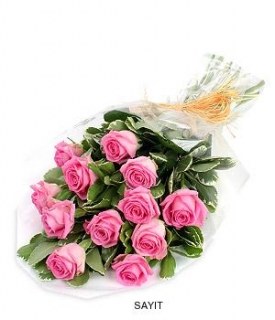 Kytica ružových ruží 13 - Rose bouquet pink 13